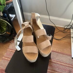 Soludos Beige Espadrille Sandals